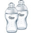 Фото #1 товара TOMMEE TIPPEE Closer To Nature X2 340ml Feeding bottle