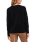 Women's Dropped-Shoulder V-Neck Sweater