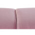 Фото #4 товара Диван DKD Home Decor Чёрный Розовый Металл полиэстер современный (154 x 76 x 76 cm)