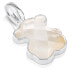 Silver bear pendant with mother of pearl 215434520