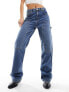 Фото #4 товара AllSaints Mia carpenter jeans in mid wash