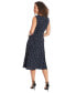 Фото #2 товара Women's Polka-Dot Fit & Flare Dress