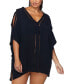 Фото #1 товара Plus Size Tranquillo Cold-Shoulder Cover Up Tunic