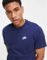 Фото #3 товара Nike Club t-shirt in navy