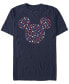 Фото #1 товара Men's Stars and Ears Short Sleeve Crew T-shirt