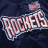 Фото #3 товара Mitchell & Ness Lightweight Satin Jacket Mens Blue Coats Jackets Outerwear STJKM