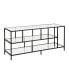 Фото #1 товара Winthrop TV Stand with Glass Shelves