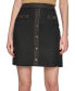Фото #1 товара Women's Trapunto-Stitch Mini Skirt
