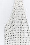 Фото #8 товара Платье с горловиной халтер и зеркальными деталями ZARA
