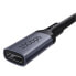 Фото #4 товара Przedłużacz kabla przewodu USB-C 10Gbps 0.5m czarny