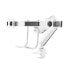 Neomounts by Newstar Select monitor arm desk mount - Clamp/Bolt-through - 8 kg - 25.4 cm (10") - 81.3 cm (32") - 100 x 100 mm - White