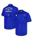 Men's Royal Kentucky Wildcats Bonehead Button-Up Shirt