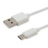Фото #1 товара USB-кабель Savio CL-125 - 1 м - USB A - USB C - USB 2.0 - 480 Mбит/с - белый