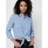 Фото #5 товара ONLY Lecey Knot Long Sleeve Shirt
