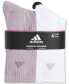 ფოტო #5 პროდუქტის Women's Athletic Cushioned Crew Socks, Pack of 6