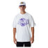 ფოტო #1 პროდუქტის NEW ERA 60357108 NBA Infill Logo Los Angeles Lakers short sleeve T-shirt