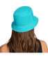 ფოტო #2 პროდუქტის Men's and Women's Aqua Apex Futura Washed Bucket Hat