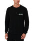 Фото #1 товара Men's Large Croc Thermal Waffle Sleep Shirt