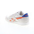 Фото #11 товара Reebok Classic Nylon Mens White Suede Lace Up Lifestyle Sneakers Shoes