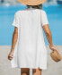 Фото #2 товара Women's V-Neck Cover-Up Mini Dress