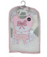 Baby Girls Bow Layette Gift in Mesh Bag, 5 Piece Set