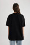 Фото #7 товара Kadın T-shirt V4136az/bk81 Black