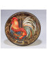 Gilded Rooster 4-Pc. Soup/Pasta Bowl