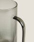 Фото #13 товара Borosilicate glass jug with line design