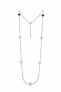 Luxury long necklace with cubic zirconia Delight Freedom 12377RG