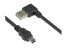 Фото #1 товара Good Connections 3310-EU005W - 0.5 m - USB A - Mini-USB B - USB 2.0 - Male/Male - Black