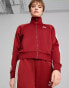 Фото #1 товара Puma Iconic T7 track jacket in burgundy