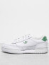 adidas Originals Court Super trainers in white and green