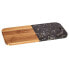 Фото #3 товара Разделочная доска Чёрный Мрамор древесина акации 18 x 1,5 x 38 cm (8 штук)