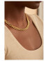 Фото #4 товара Timepiece Necklace in 18K Gold- Plated Brass