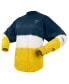 ფოტო #3 პროდუქტის Women's Navy, Gold St. Louis Blues Ombre Long Sleeve T-shirt