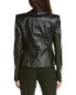 Фото #2 товара Michael Kors Collection Plonge Leather Jacket Women's