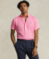 Фото #1 товара Men's Short-Sleeve Linen Button-Up