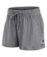 Women's Burgundy, Gray Colorado Avalanche Script T-shirt and Shorts Set