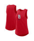 Women's Red St. Louis Cardinals Legacy Icon High Neck Fashion Tank Top