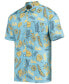 Фото #2 товара Men's Light Blue UCLA Bruins Vintage-Like Floral Button-Up Shirt