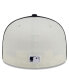 Men's Cream, Navy New York Yankees Chrome Sutash 59FIFTY Fitted Hat