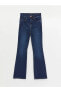 Фото #15 товара LCW Jeans Flare Kadın Jean Pantolon