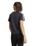 Фото #7 товара adidas Training Essentials 3 stripe t-shirt in black