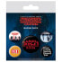 Фото #1 товара STRANGER THINGS Badge Pack Upside Down