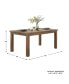 Фото #2 товара Homelegance Edam Rectangular Dining Room Table