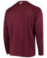 ფოტო #4 პროდუქტის Men's PFG Maroon Virginia Tech Hokies Terminal Tackle Omni-Shade Long Sleeve T-shirt