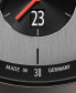 Фото #5 товара Men's Curcuit Chronograph Gunmetal Stainless Steel Mesh Watch 42mm