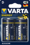 Фото #1 товара Батарейка VARTA ENERGY D Alkali 1,5 V 2 Stück(e) Blau
