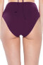 Фото #2 товара Becca by Rebecca Virtue Women's 236982 High Waist Bikini Bottom Swimwear Size L