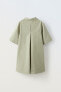 Фото #8 товара Платье-рубашка true neutrals с карманами ZARA